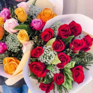 Mixed Rose Bouquet
